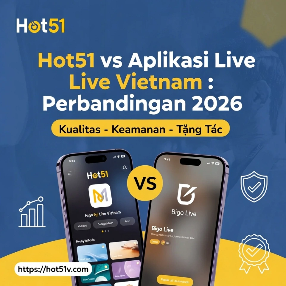 Hot51 vs Aplikasi Live Vietnam Mana yang Terbaik