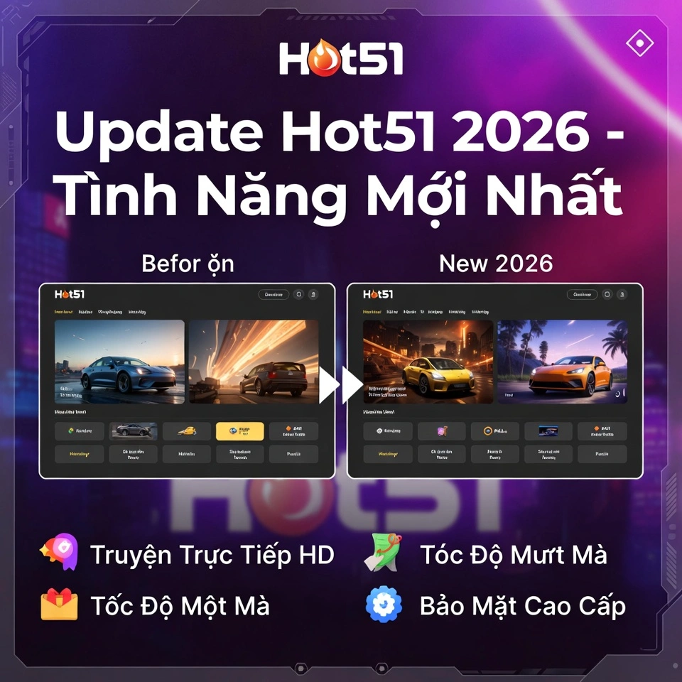 Update Hot51 2026 - Tính Năng Mới Nhất & Cách Cập Nhật